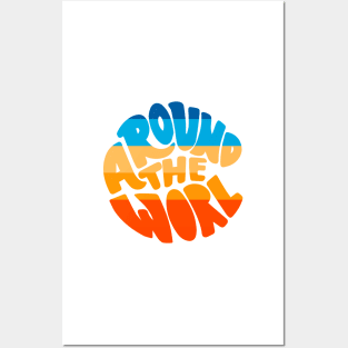 Around The World Posters and Art